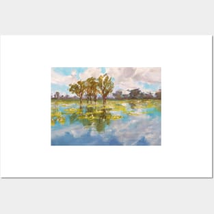 Kakadu reflections Posters and Art